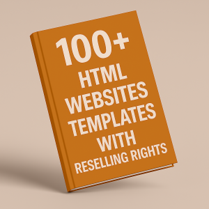 100+ HTML Websites Templates with Reselling Rights